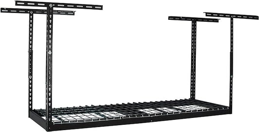 MonsterRAX - 2x6 Overhead Storage Rack (Hammertone, 18"-33" Ceiling Drop Down)