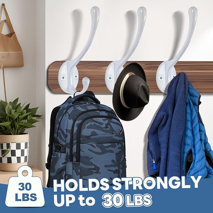 Wall Hooks for Hanging, for Living Room, Bedroom for Towel - Image 2