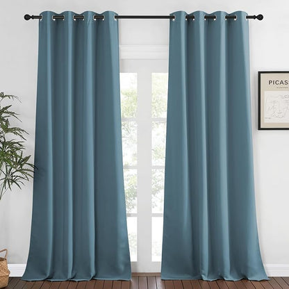NICETOWN Blackout Curtains 120 inch Length by NICETOWN