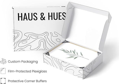 HAUS AND HUES Green Plant Art Print Set of 4-16x20 - Image 4