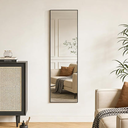 Ruomeng 48x14 Inch Full Length Door Hanging Mirror, Rectangle Full Body Mirror - Image 8