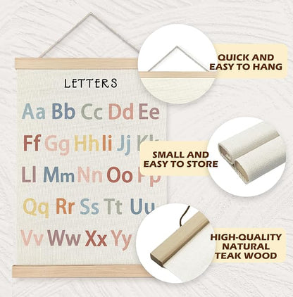 Yomisex Classroom Wall Decor, Alphabet Educational Wall Art Poster, Alphabet - Image 5