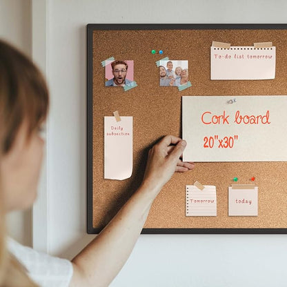 2-Pack Cork Board Bulletin Board 20 x 30, Office Board - Image 3
