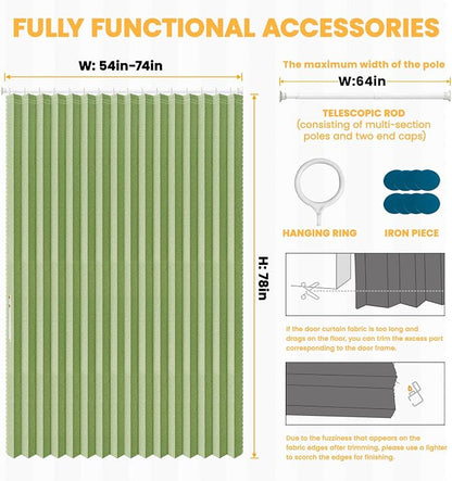 AJAZZ Blackout Accordion Doors - Image 7