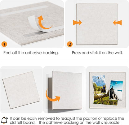 MaxGear Large Cork Board for Wall 48" x 36" Light Tan Bulletin Board, 12 Pack - Image 4