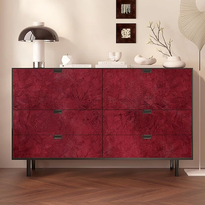 Wallercity Textured Red Velvet Wallpaper Self Adhesive Felt Drawer Liner - Image 5