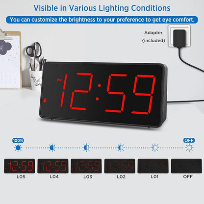 Peakeep Digital Clock, Alarm Clock - Image 5