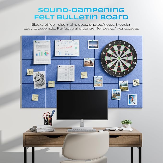 22 Pack Self-Adhesive Acoustic Panels, Soundproof Wall Panels - Image 4
