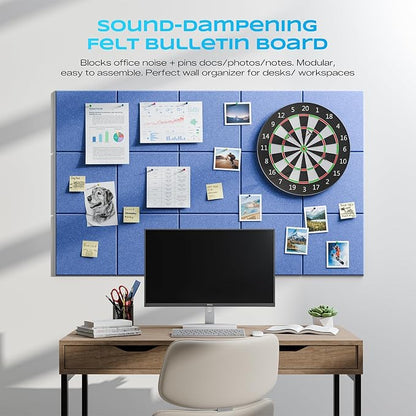 22 Pack Self-Adhesive Acoustic Panels, Soundproof Wall Panels - Image 4