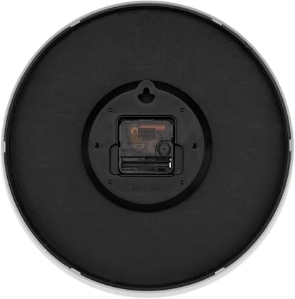 Foxtop Modern Wall Clock Silent Non Ticking Battery Operated Quartz Round Wall - Image 9