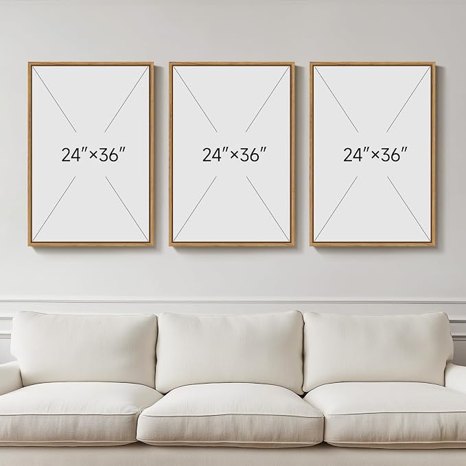 3 Piece Framed Vintage Botanical Wall Art - Image 8