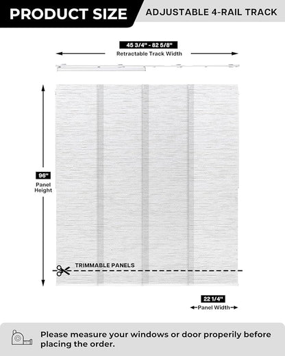 Lazblinds Adjustable Vertical Blinds - Image 2