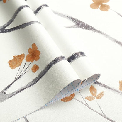 Timeet Peel and Stick Wallpaper Boho Floral Wallpaper Tree ContactPaper - Image 4