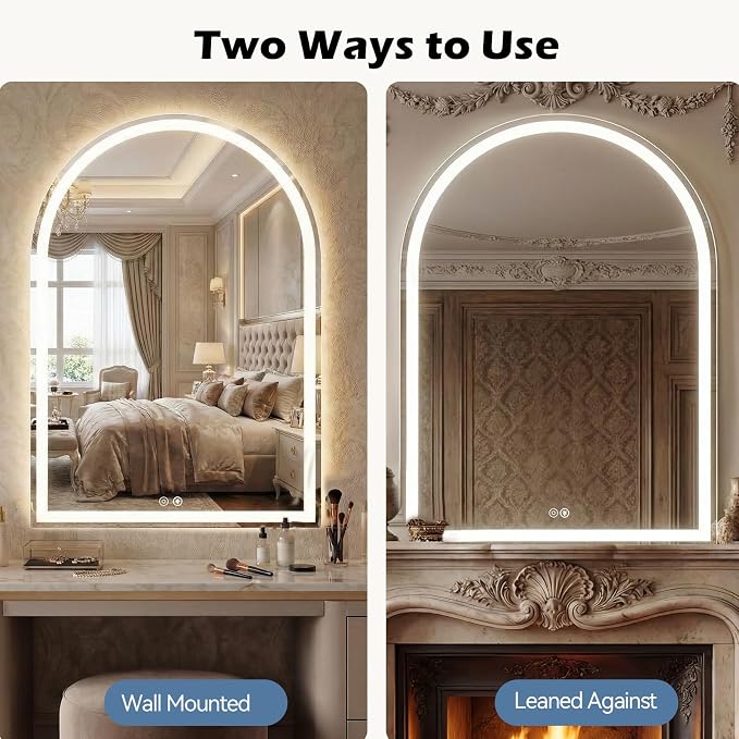 Sweetcrispy 28“×36” LED Bathroom Backlit Mirror - Image 6