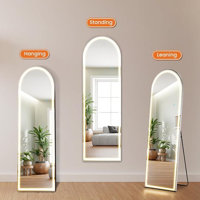 Sweetcrispy Arched Full Length Mirror - Image 4