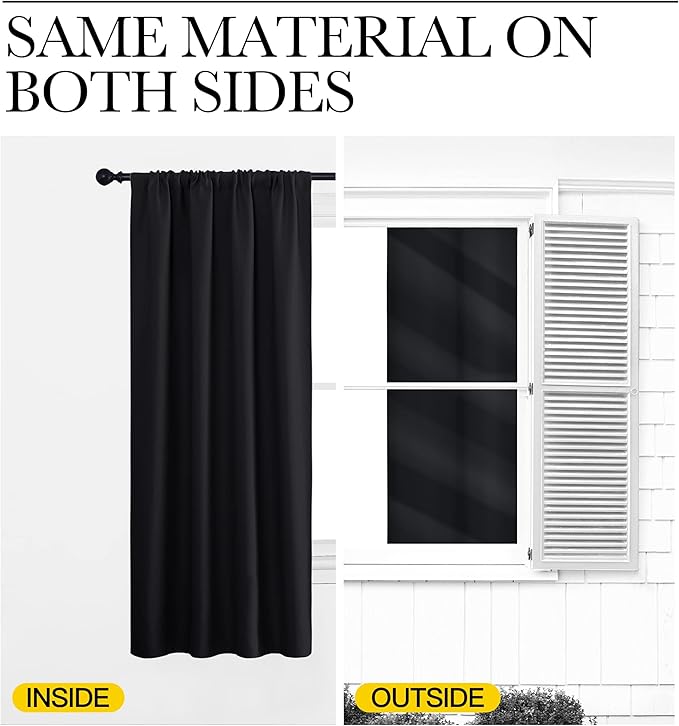 NICETOWN Short Curtains - Image 6