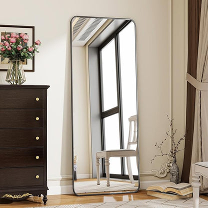BEAUTYPEAK Black Full Length Mirror, Suitable by BEAUTYPEAK