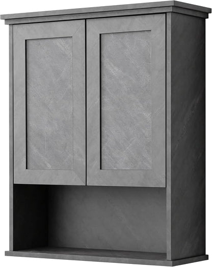 VANIRROR Bathroom Wall Cabinet Over Toilet Storage Cabinets 25x30 in Above - Image 9
