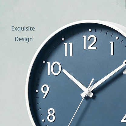 Mosewa Wall Clock 10 Inch, Battery Operated Silent Non-Ticking Modern Analog - Image 9