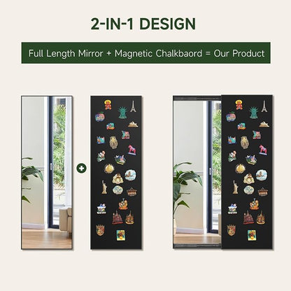 SELEAD 2-in-1 Magnetic Chalkboard - Image 2