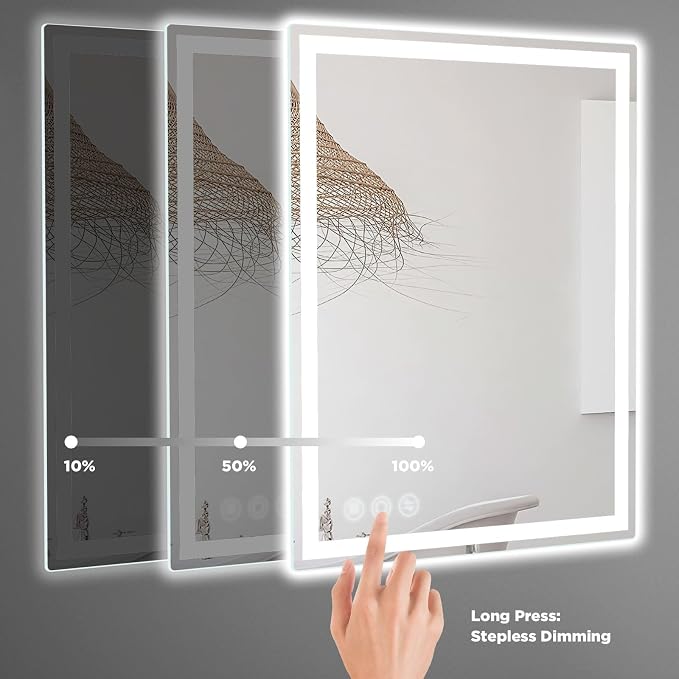 24"x 36" LED Bathroom Mirror - Image 5