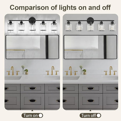 Crystal Bathroom Light Fixtures, Bathroom Lighting Fixtures Over Mirror - Image 7