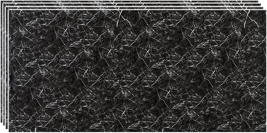 IZODEKOR 4 Pcs 24"x48" PVC Marble Wall Panels by Izodekor3DWallPanels