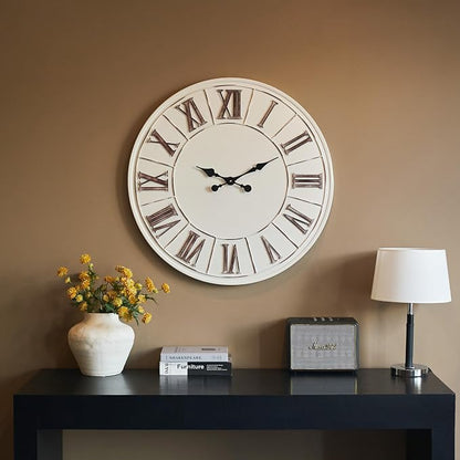 Oversized Farmhouse Wall Clock - Image 3