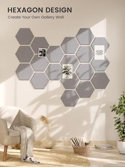 Fluxynara Hexagon Cork Board Alternative - Image 6