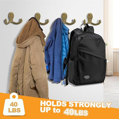 CBWLWJ 10 Pack Coat Hooks Wall Hooks - Image 3