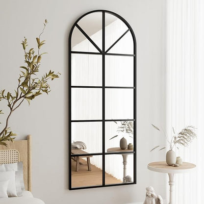 Floor Full Length Mirror, Oversize Wall Full Body Mirrors, No Stand - Image 2