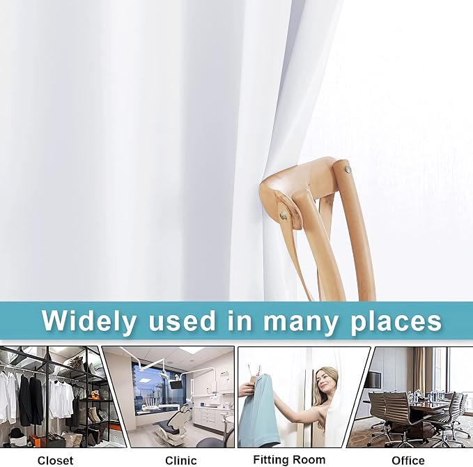 RYB HOME Blackout Curtains Soundproof Energy Saving Insulating Privacy Room - Image 5