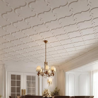 Yalikop 6 Pcs 3D 12inch Wall Panels Premade Wainscoting Kits Large Art - Image 4