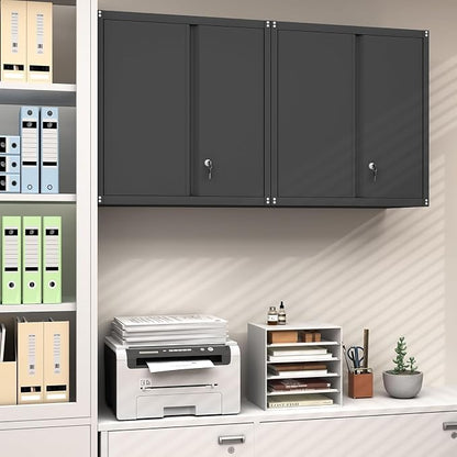GREATMEET Locking Metal Wall Cabinets - Image 2