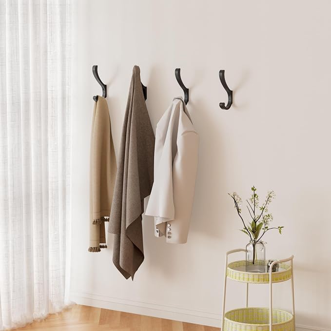 Coat Hooks for Hanging Heavy Duty - Image 2