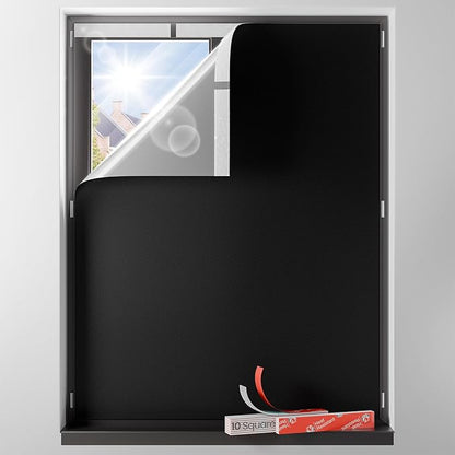 Sumobaby Blackout Curtains for Bedroom Portable 34"x60", No Drill Blackout by Sumobaby