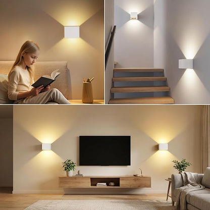 Rechargeable Motion Sensor Wall Light Indoor Set of 2, 6000mAh Cordless Battery - Image 7