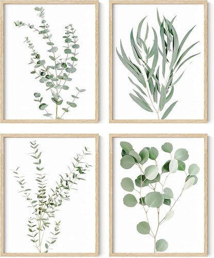 HAUS AND HUES Botanical Plant Wall Art Prints by HausandHuesArtPrints