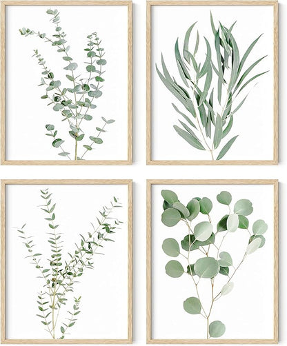 HAUS AND HUES Botanical Plant Wall Art Prints by HausandHuesArtPrints