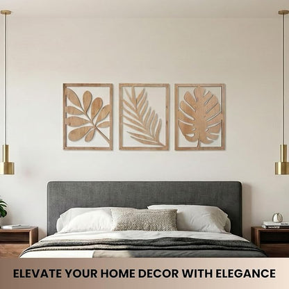 qmmp Modern Wooden Wall Sculptures - Image 2