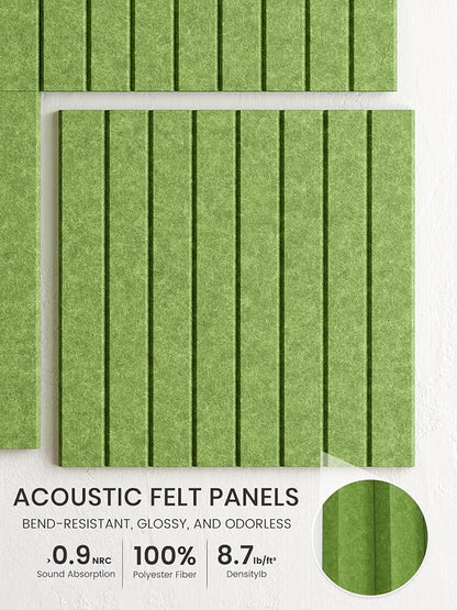 Bumusty Large Cork Board Alternative-36 x 24" Felt Bulletin Board Tiles - Image 3