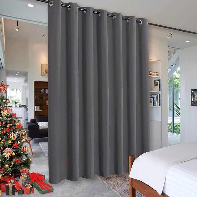 RYB HOME Blackout Curtains Soundproof Energy Saving Insulating Privacy Room by RYBHOME