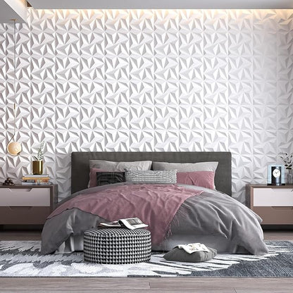 Art3d 3D Wall Panels 20 Pack, 11.8" x 11.8" PVC Wall Panels, Glue Up Wall Decor - Image 7