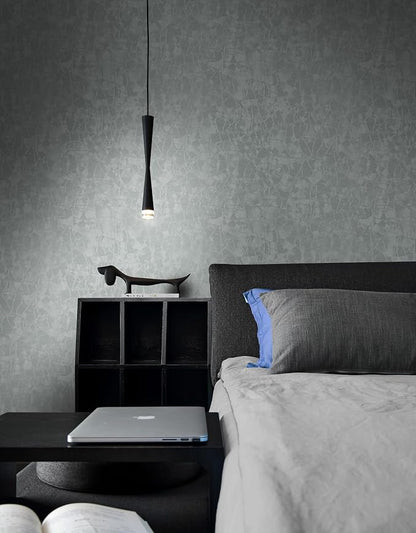 Yasinet Peel and Stick Wallpaper Removable Wallpaper Modern Grey-Green Embossed - Image 3