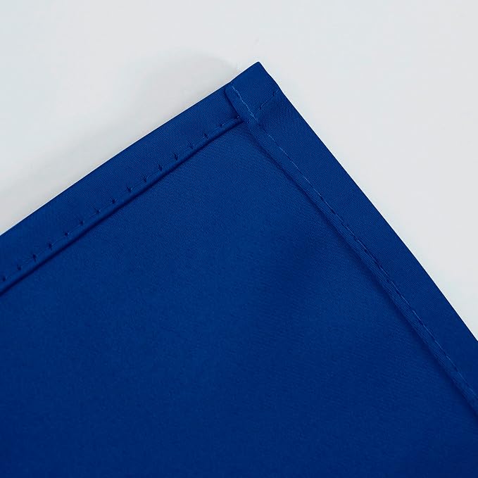 LEMOMO Blackout Curtains 52 x 95 inch/Royal Blue Curtains Set of 2 - Image 8