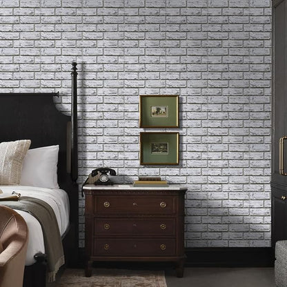 Commomy Faux Brick Peel and Stick Wall Panels - Image 3