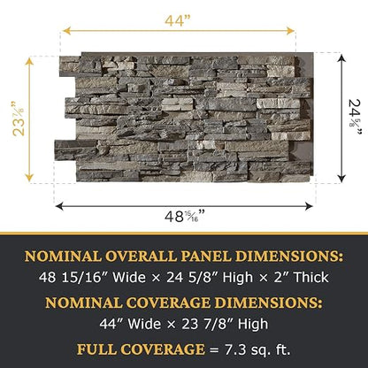 AZ Faux High-Density Polyurethane Faux Stone Wall Covering Panels - Image 4