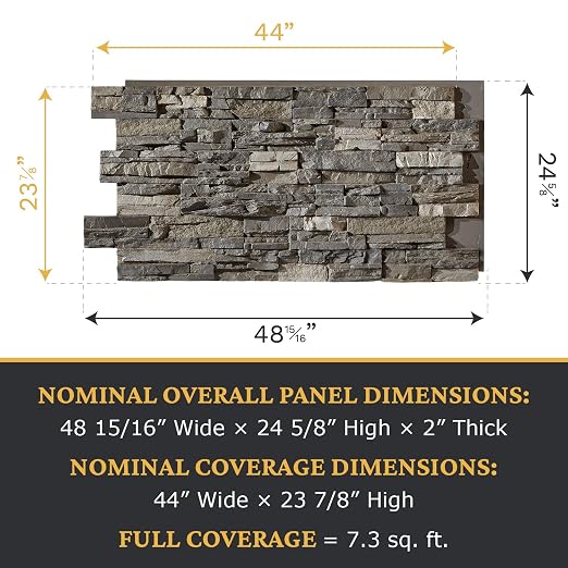 AZ Faux High-Density Polyurethane Faux Stone Wall Covering Panels - Image 3