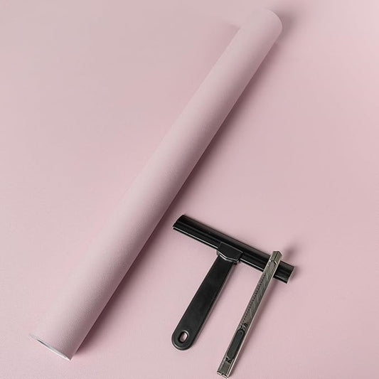 practicalWs Pink Wallpaper Peel and Stick by practicalWs