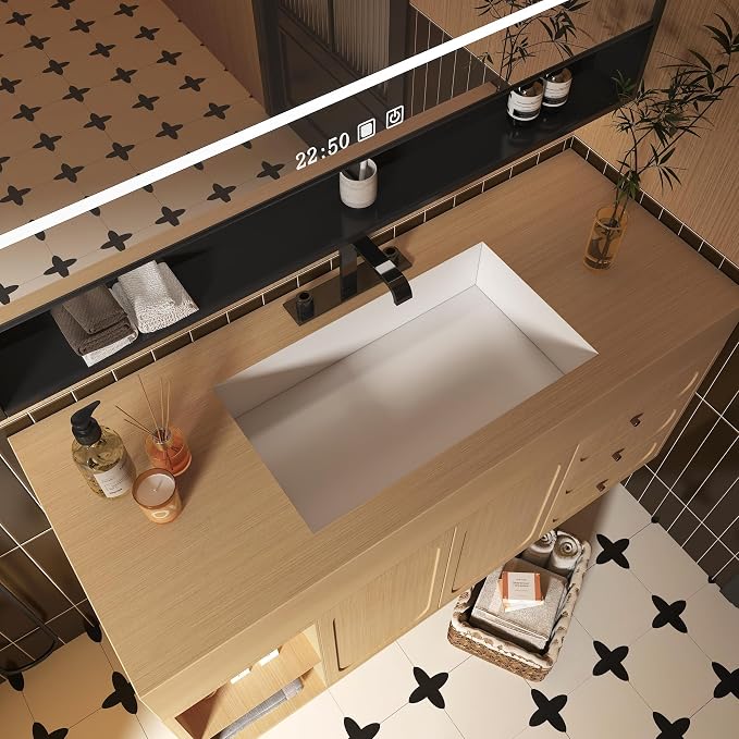 BOMENG Extra Wide Brown Wood Contact Paper Thick Oak Wood Wallpaper Peel and - Image 7